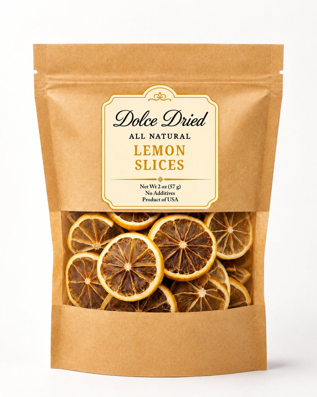4-Flavor Dried Citrus Variety Pack – 120+ Slices | 8 oz + 2 FREE Golden Tongs