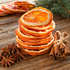 Dried Citrus Trio – Lemon, Orange & Lime | 3 Pack + 2 Gold Tongs