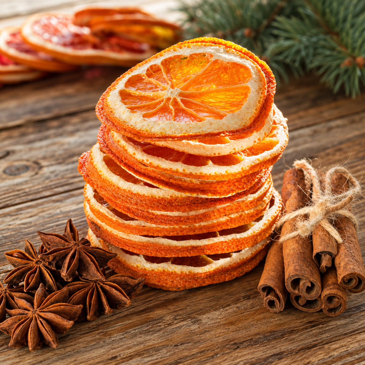 Dried Citrus Trio – Lemon, Orange & Lime | 3 Pack + 2 Gold Tongs