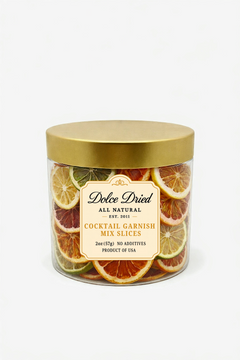 Premium Citrus Cocktail Garnish Gift Box – Lime, Blood Orange & Citrus Garnish
