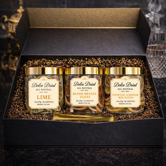 Premium Citrus Cocktail Garnish Gift Box – Lime, Blood Orange & Citrus Garnish