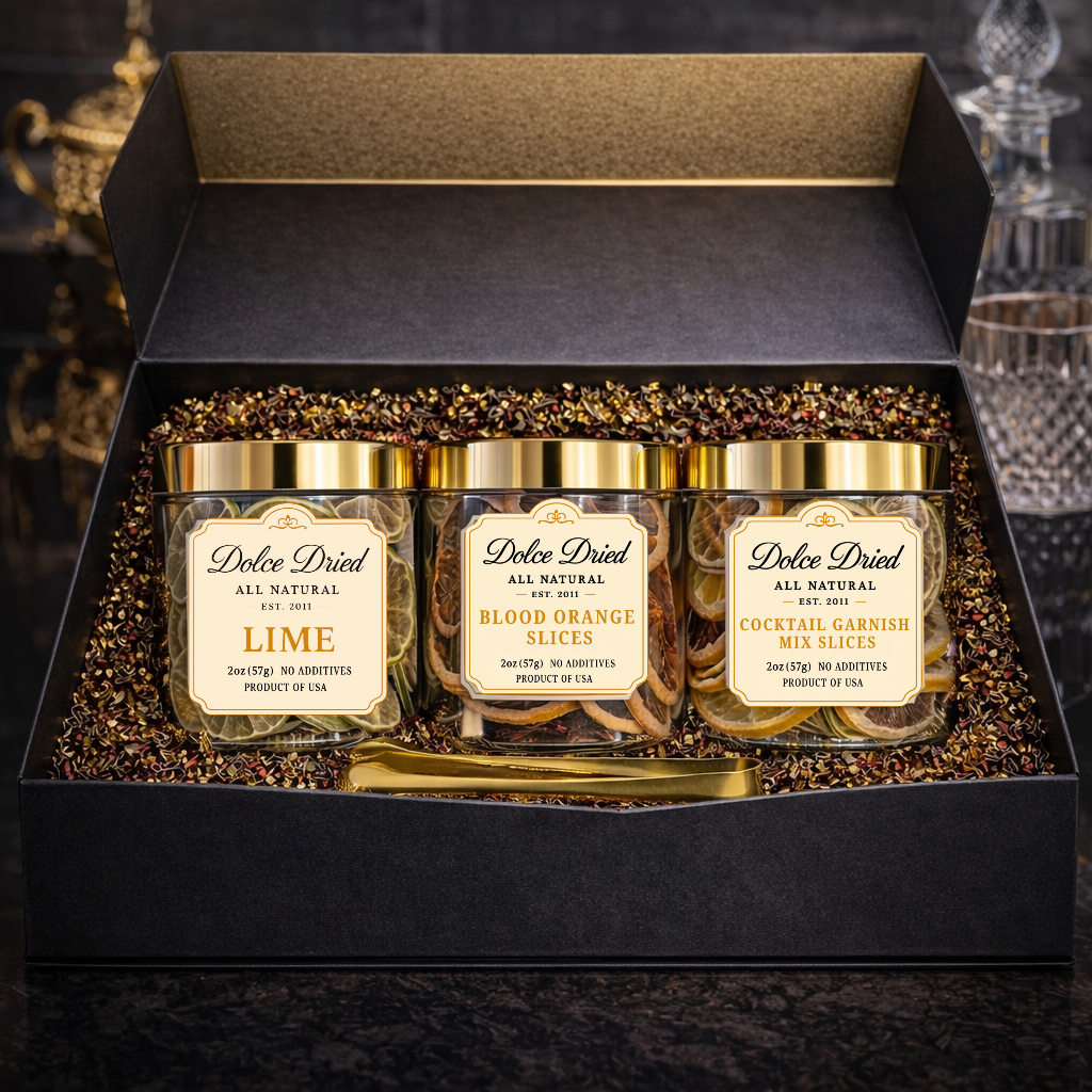Valentine Cocktail Gift Box – Lime, Blood Orange & Citrus Garnish