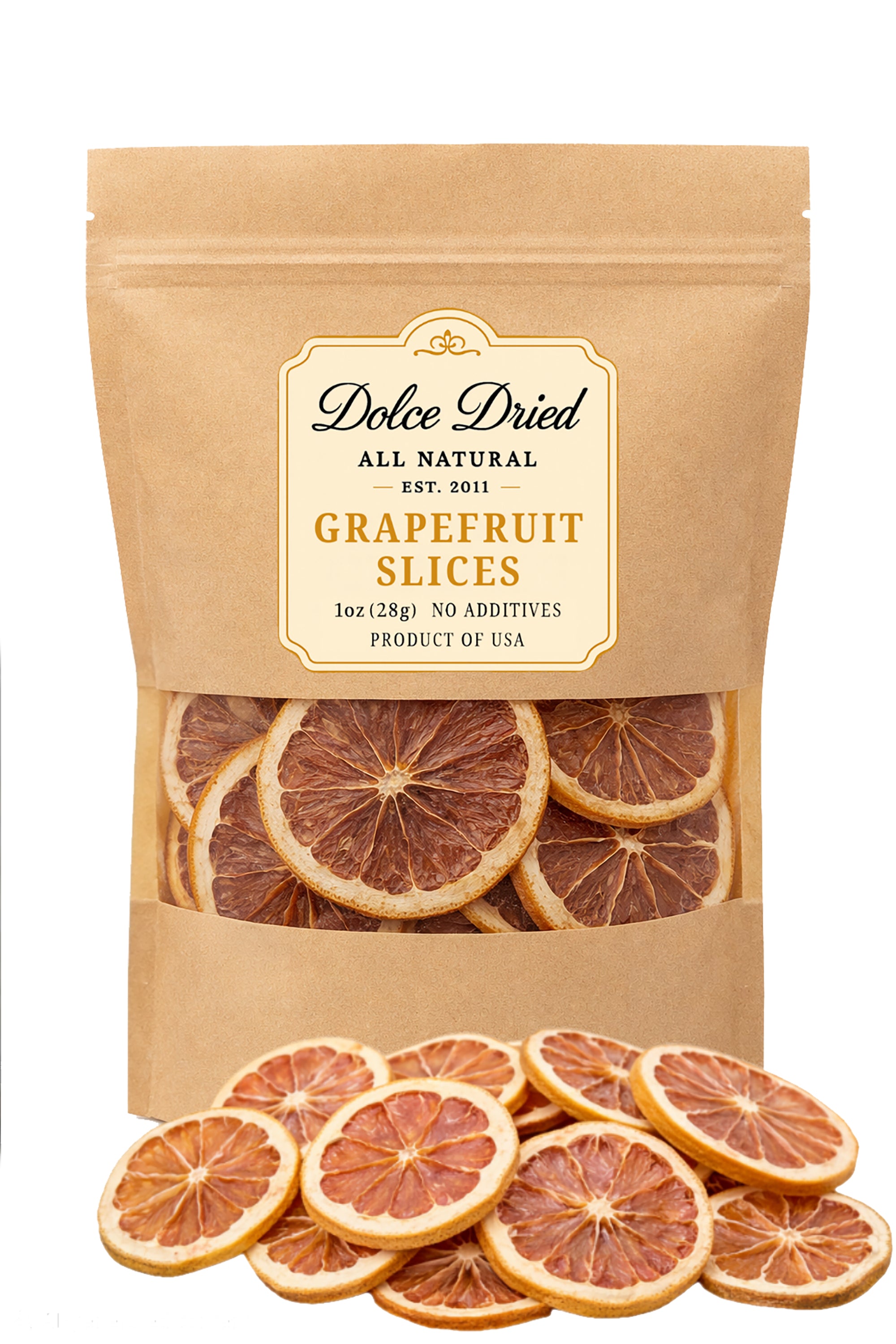 Dried Grapefruit Slices